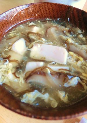もずくの中華スープ*-レシピのメイン写真