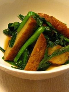 にらとさつま揚げのさっと煮-レシピのメイン写真