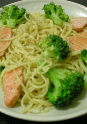ブロッコリーとサーモンのクリームパスタ☆-レシピのメイン写真