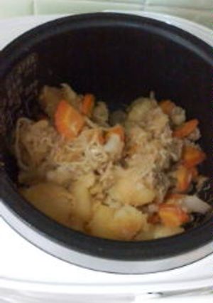 超簡単！炊飯器で…めちゃウマ肉じゃが♪♪-レシピのメイン写真