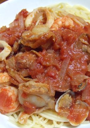 旨味たっぷり美味しいペスカトーレ-レシピのメイン写真