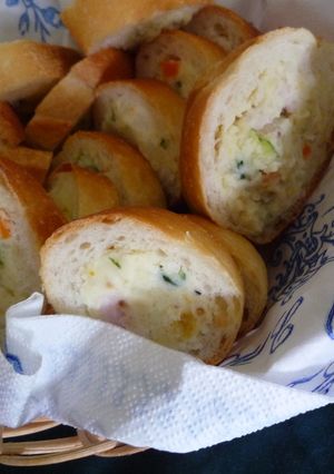お手軽ポテトサラダパン-レシピのメイン写真