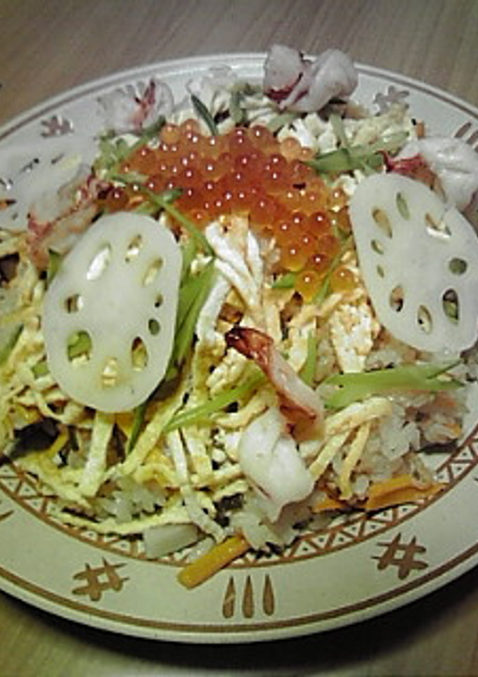 炊飯器で出来ちゃうちらし寿司☆-レシピのメイン写真