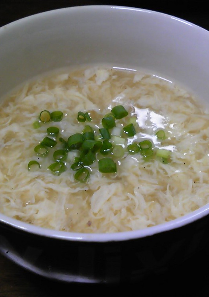 簡単！ふわふわたまごスープ☆-レシピのメイン写真