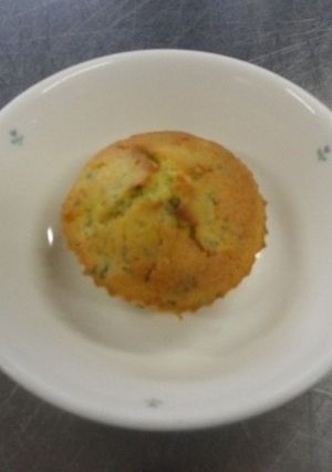 小松菜と栗のカップケーキ-レシピのメイン写真