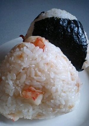 揚げずに簡単天むす風おにぎり-レシピのメイン写真