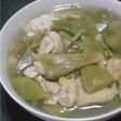 モロッコ豆と油揚げ煮