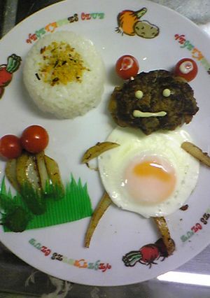 子供が喜ぶ！目玉焼きハンバーグ-レシピのメイン写真