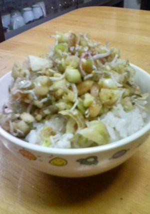 みょうが刻み丼-レシピのメイン写真