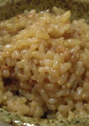 圧力鍋で！タカキビとクミンの玄米ご飯-レシピのメイン写真