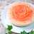 桃のお花のレアチーズケーキ