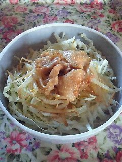簡単!鶏皮のピリ辛丼-レシピのメイン写真