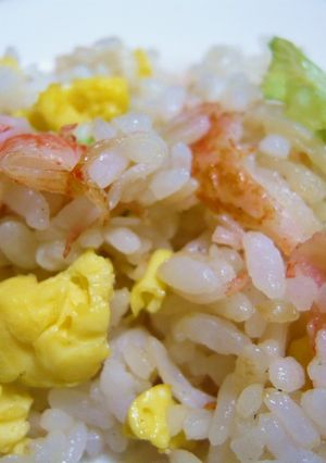レタスチャーハン☆with カニかま-レシピのメイン写真