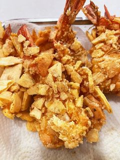 海老の煎餅揚げ♪-レシピのメイン写真