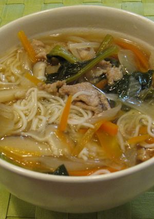 母の味♡とろ～り野菜たっぷりにゅうめん-レシピのメイン写真