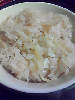 旨んま*新生姜の炊き込みご飯-レシピのメイン写真