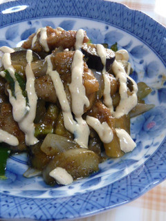 茄子と鶏ももの生姜焼き-レシピのメイン写真