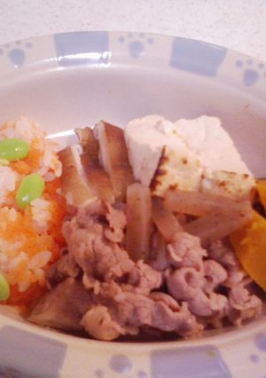 犬ご飯（すき焼き風のご飯）-レシピのメイン写真