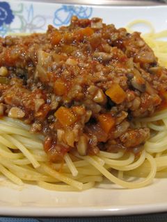 完熟のトマトソースでミートソース!-レシピのメイン写真
