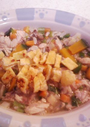 犬ご飯（アラで味噌おじや）-レシピのメイン写真