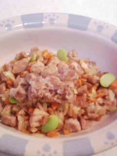犬ご飯(納豆チャーハン)-レシピのメイン写真