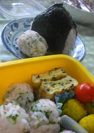 たらこ・青海苔とゴマ✿おにぎり✿-レシピのメイン写真