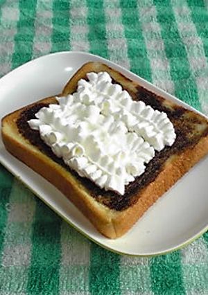 ＊甘い誘惑♪黒蜜生クリームトースト＊-レシピのメイン写真