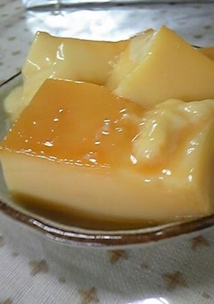 寒天でトロ~リぷりん-レシピのメイン写真