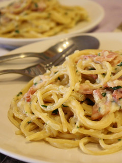 バジルのクリームソースパスタ-レシピのメイン写真