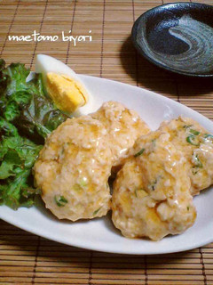 鶏と豆腐のふわふわだんご-レシピのメイン写真