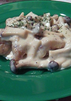 鶏肉のきのこチーズクリームソース-レシピのメイン写真