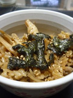 舞茸とごぼうの炊き込みご飯♪-レシピのメイン写真