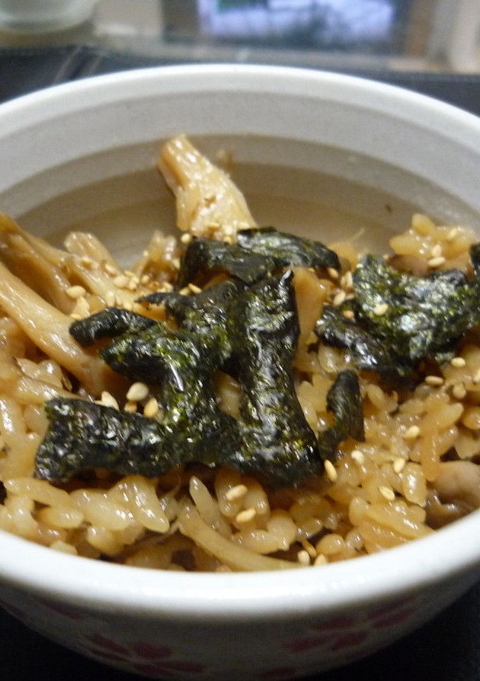 舞茸とごぼうの炊き込みご飯♪-レシピのメイン写真