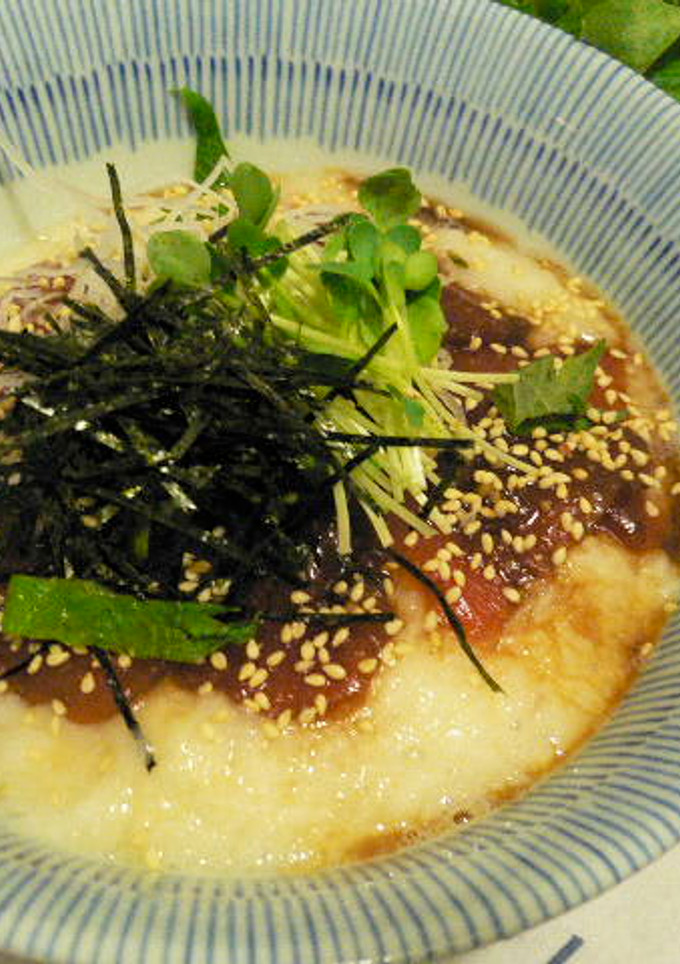 めんつゆで簡単　まぐろ山かけ丼-レシピのメイン写真