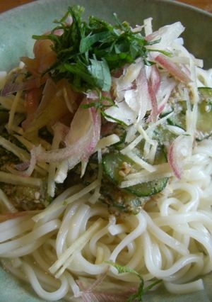 ◇冷汁ぶっかけうどん◇-レシピのメイン写真