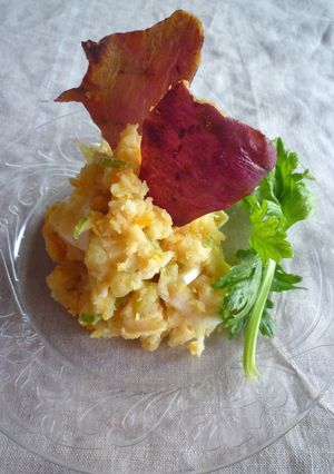 焼き芋とセロリのサラダ-レシピのメイン写真