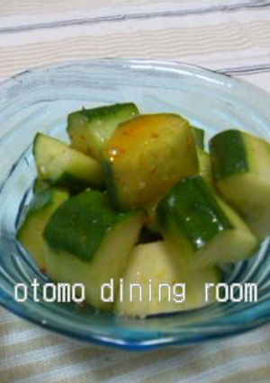 箸が止まらない！きゅうりの豆板醤和え◆-レシピのメイン写真