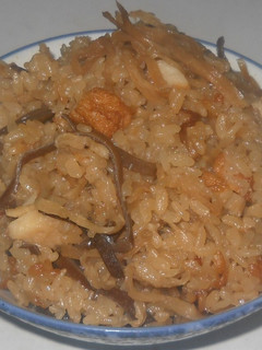 薩摩揚げ&切り干し大根&木耳炊き込みご飯-レシピのメイン写真