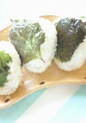 しそオイル焼きおにぎり-レシピのメイン写真
