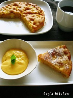 アップルカスタードケーキ-レシピのメイン写真