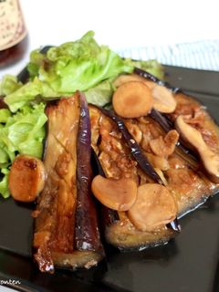 なすとエリンギのにんにく炒め-レシピのメイン写真