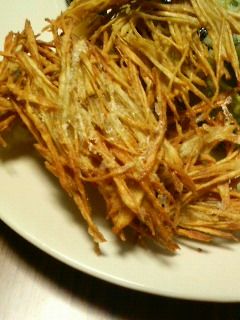 ゴボウのかき揚げ-レシピのメイン写真