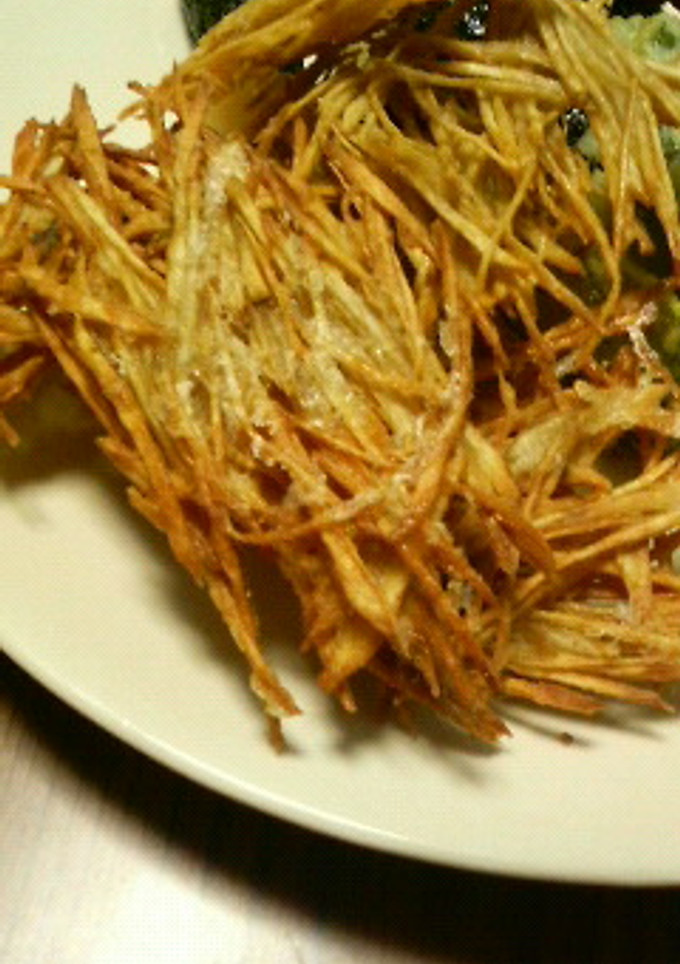ゴボウのかき揚げ-レシピのメイン写真