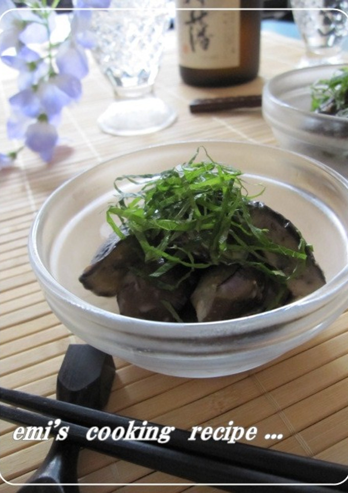 茄子の冷製☆味噌マヨ和え-レシピのメイン写真