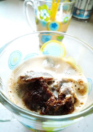 アイスカフェオレ-レシピのメイン写真