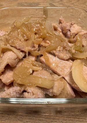 豚肉と玉ねぎの味噌漬け焼き-レシピのメイン写真