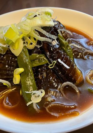 ナスとシシトウの煮浸し-レシピのメイン写真