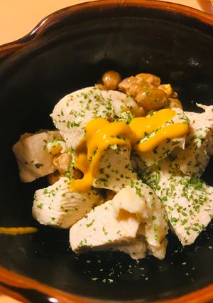 コラボ納豆●納豆×塩茹で辛子チキン-レシピのメイン写真