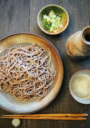 大根のおろし汁で食べる　つけ汁そば-レシピのメイン写真