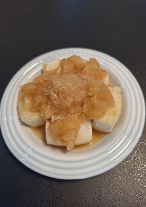 私の揚げ餅の食べ方-レシピのメイン写真
